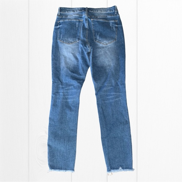 PAPAYA Distressed Blue Jeans, Size 11 - Picture 3 of 3